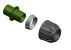 A 3D rendering of a metric to rural compression conversion kit.
