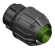 A 3D rendering of a rural compression end cap.